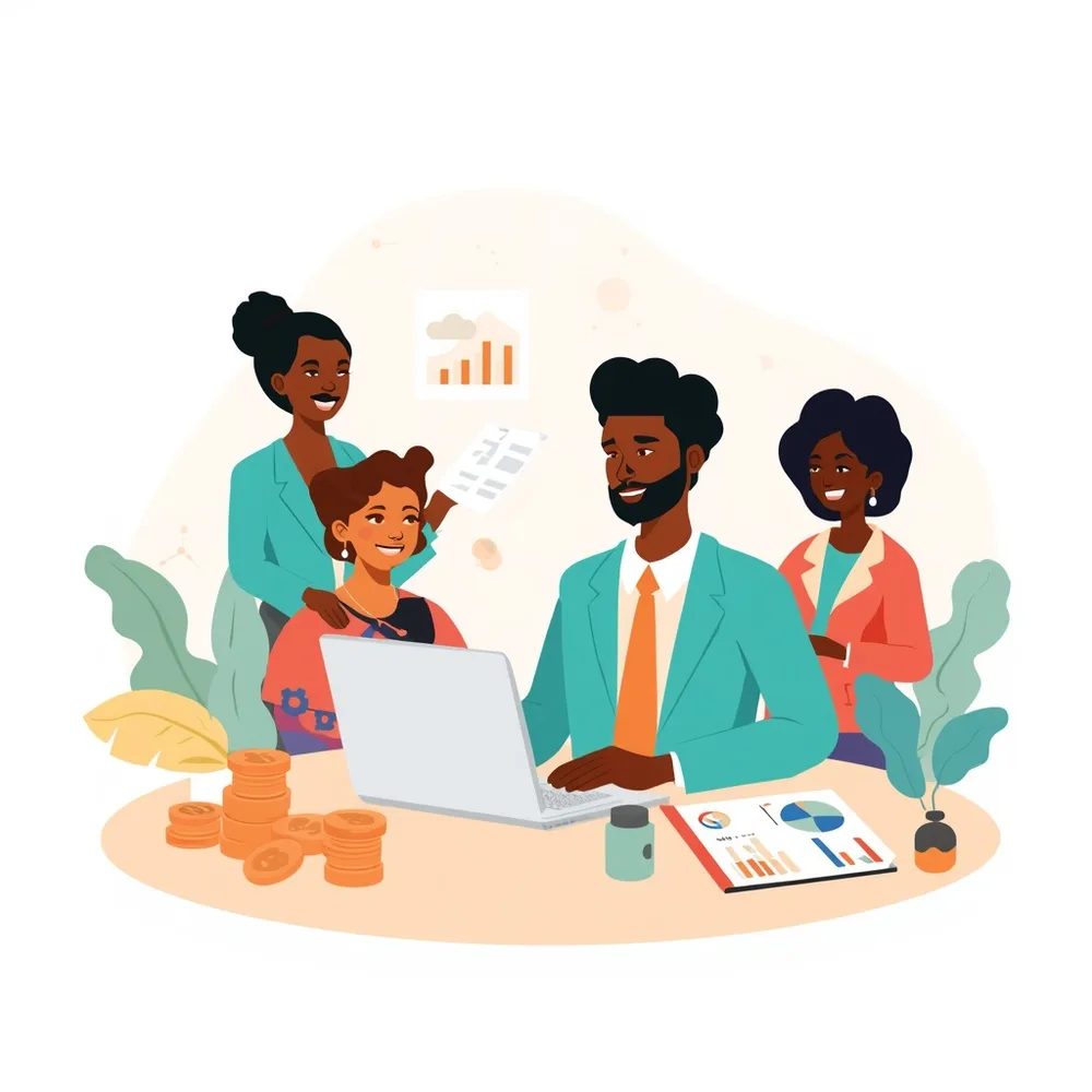 Accounting & Finance illustration