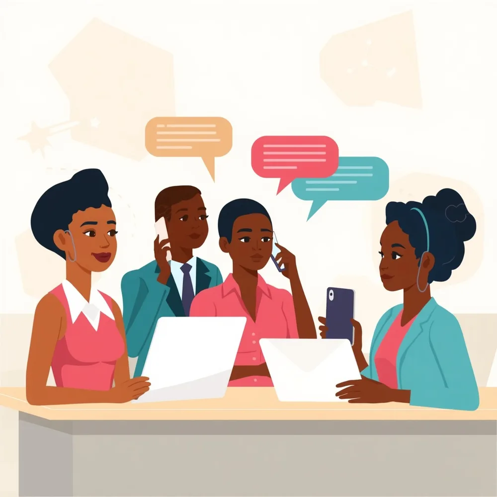 Chat illustration