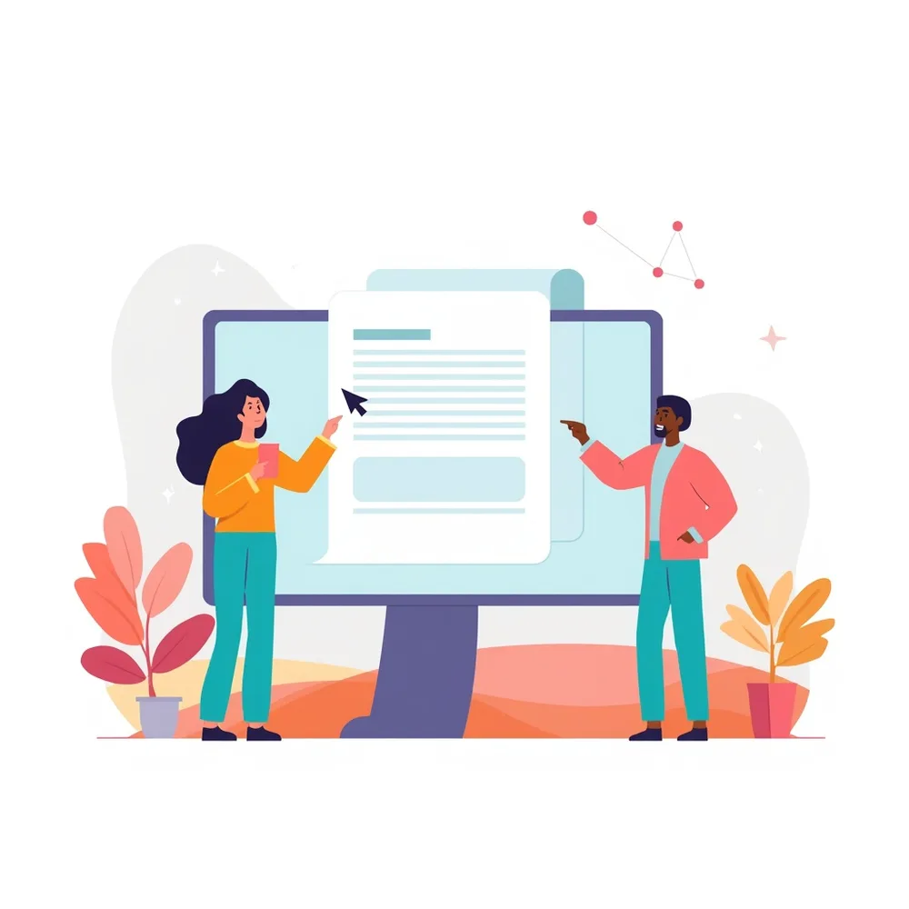 Document Editing illustration