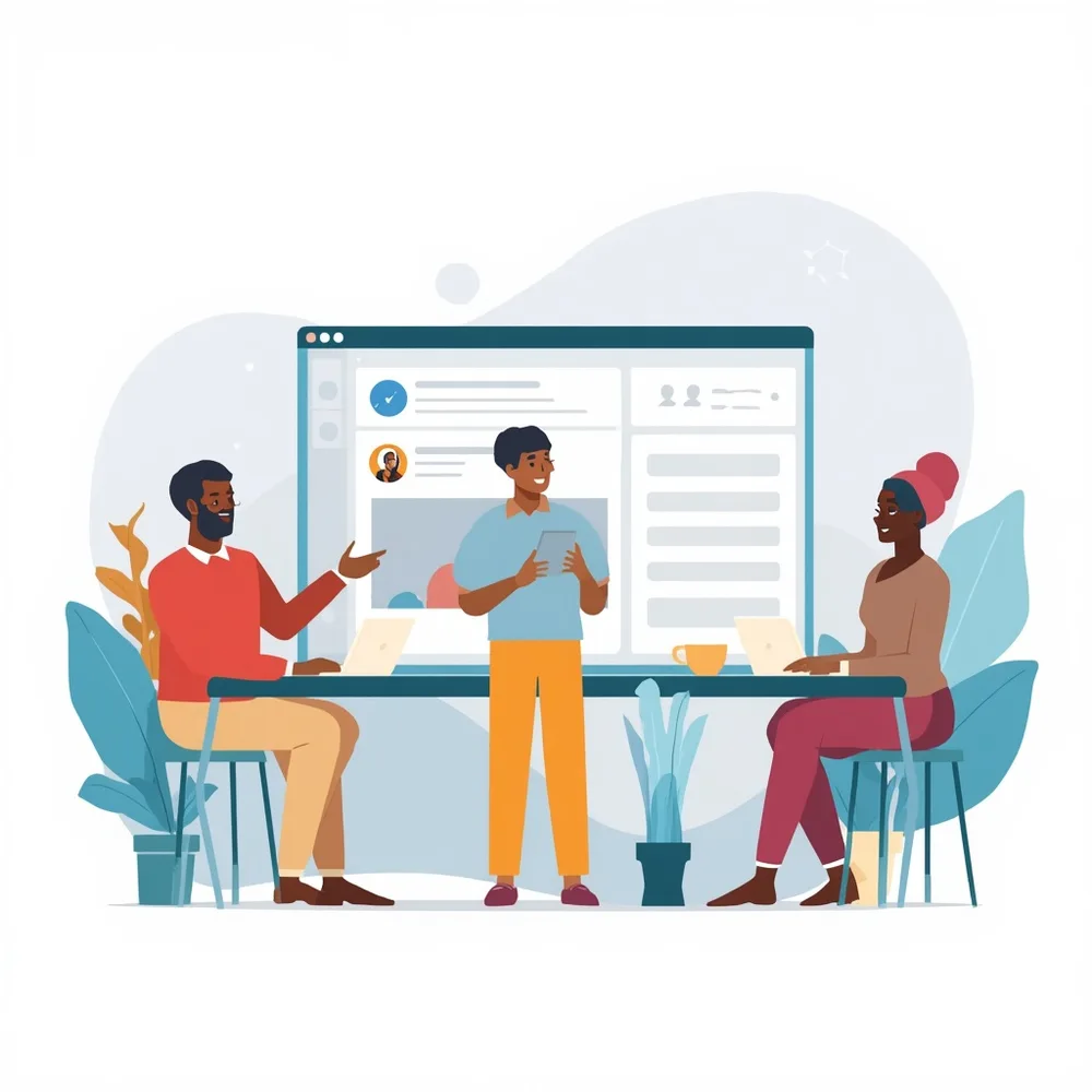 Social Feed illustration